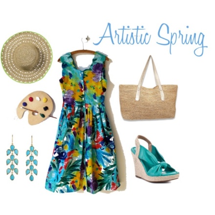 Artistic Spring on Polyvore created by vintspiration