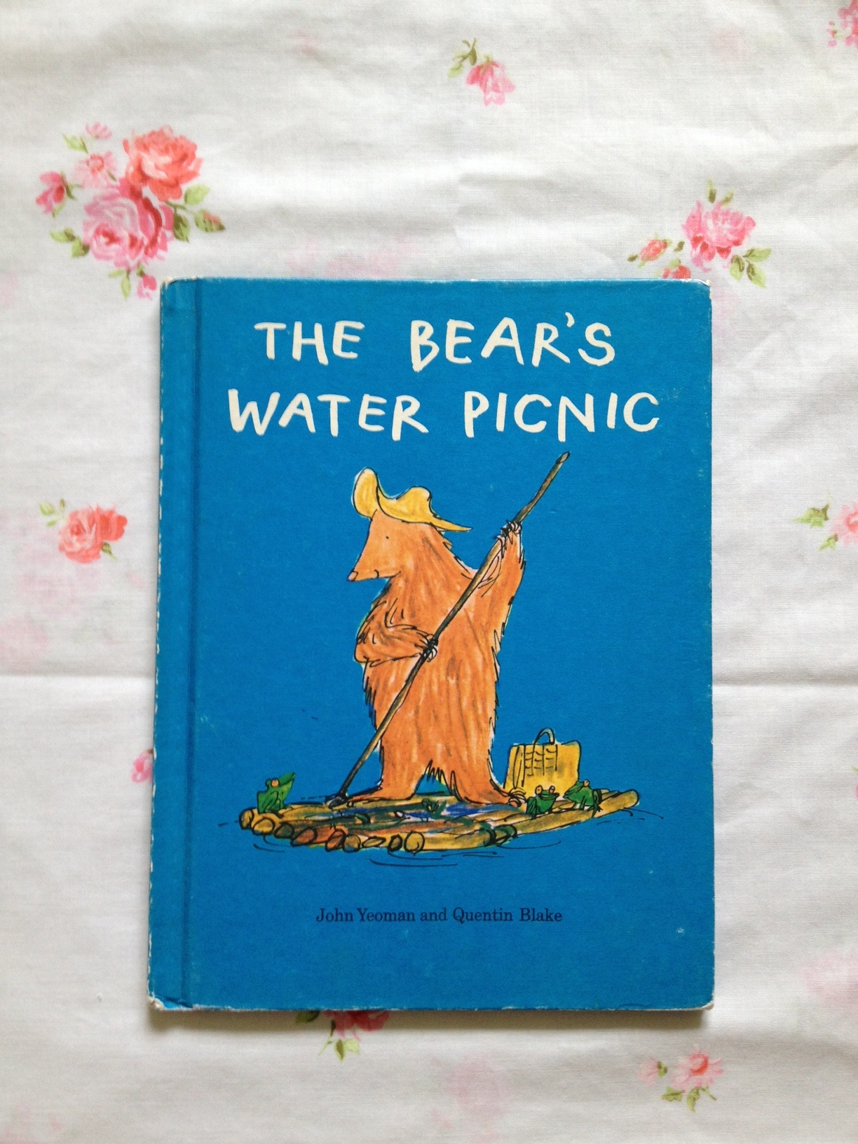 vintage book The Bear's Water Picnic by John Yeoman Quentin Blake 1970