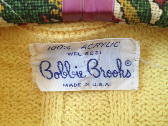 Bobbie Brooks label via Vintspiration